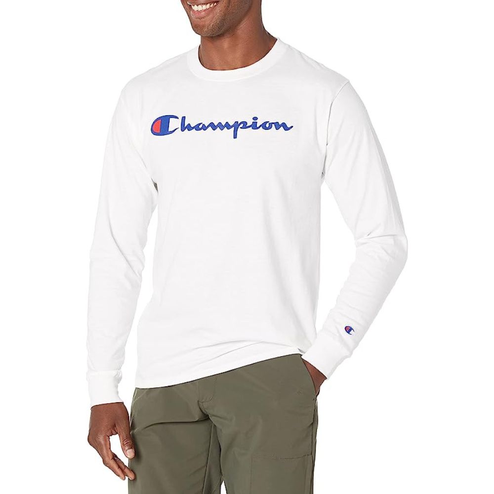 Champion - Men's Long Sleeve Shirt