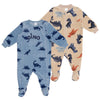 Pekkle - Pyjamas en micro polaire, paquet de 2