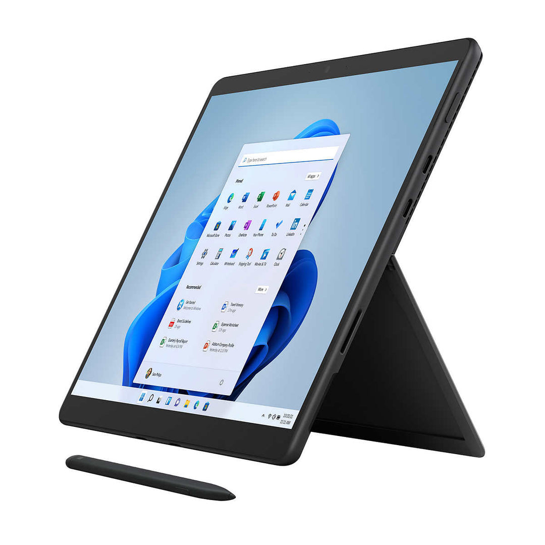 Microsoft Surface - Pro 8 Tablet, 13" - Intel Core i5 -1135G7 - 8 GB - 128 GB SSD - Windows 11