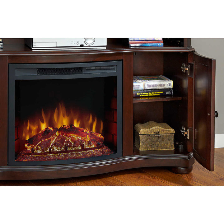 Pleasant Hearth – Merrill Electric Fireplace TV Stand
