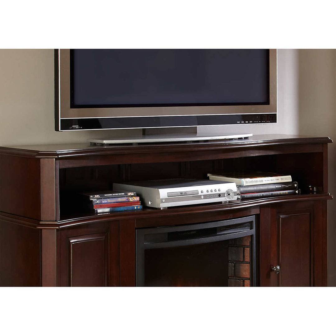 Pleasant Hearth – Merrill Electric Fireplace TV Stand