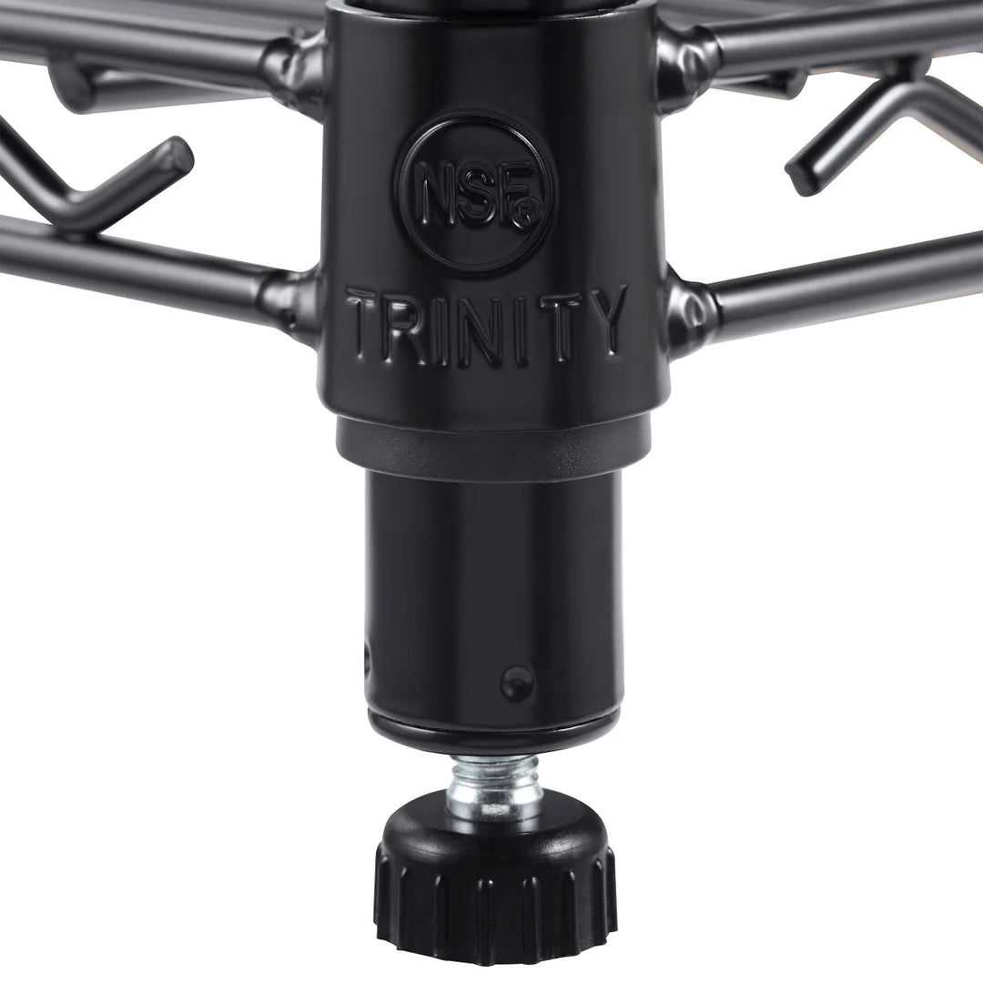 TRINITY – Étagère noire à 4 tablettes