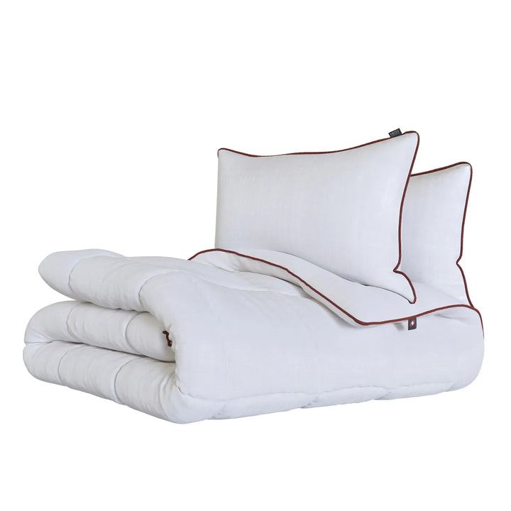 Swiss Comforts - Ensemble couette et oreiller, 3 pièces de la collection Renaissance