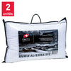 Swiss Comforts – Set of 2 Carbon Alternative Down Pillows