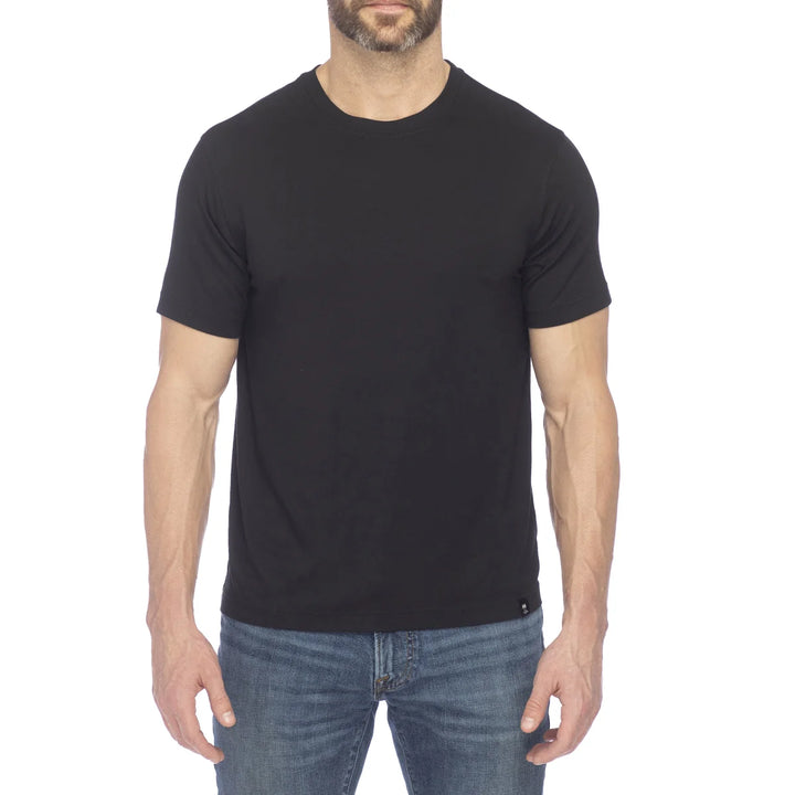 Benson - T-shirt modal à col ras du cou, paquet de 3