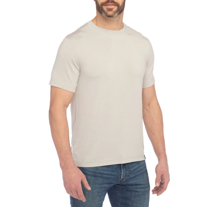 Benson - T-shirt modal à col ras du cou, paquet de 3