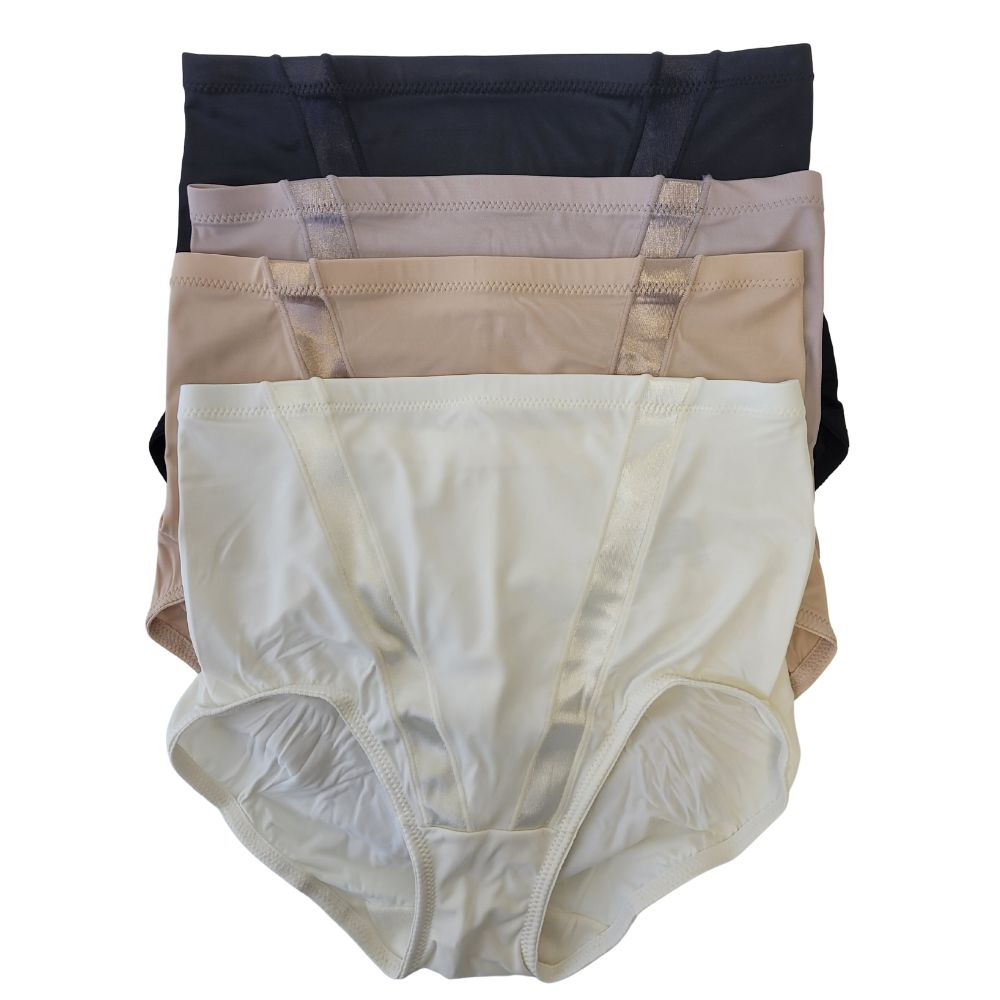 Maidenform - Belly Panties, 4 Pack