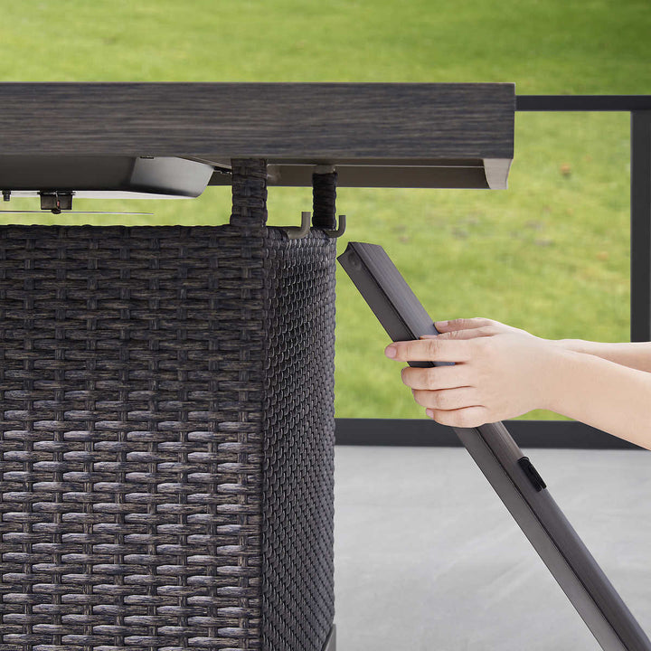 OVE - Table de feu d'extérieur Valence