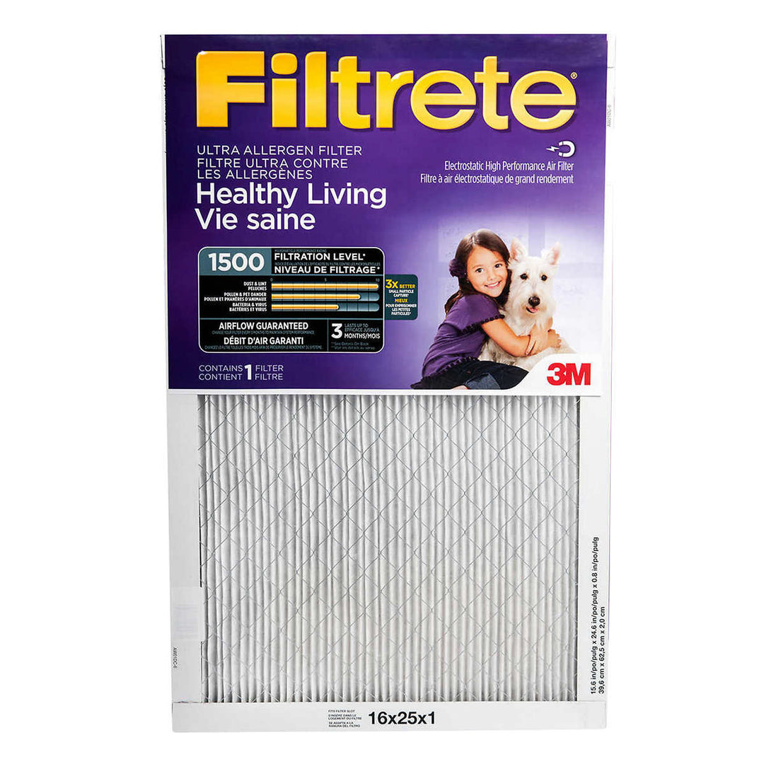 3M Filtrete - Ensemble de 3 filtres pour appareil de chauffage