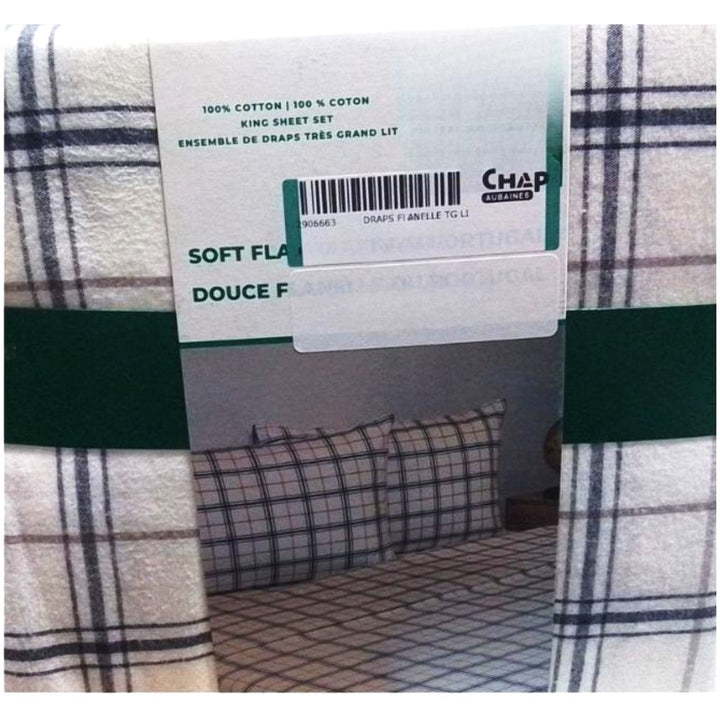 Soft Flannel Sheet Set from Portugal
