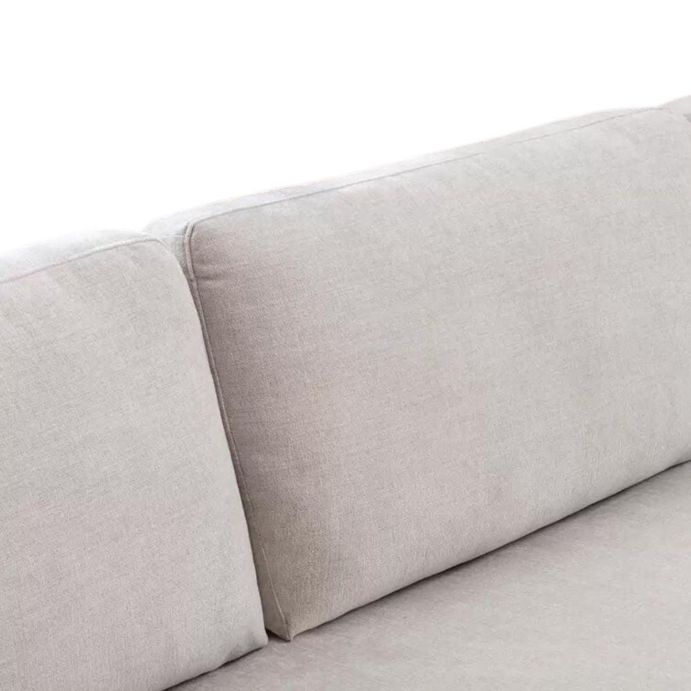 ZOY Home Furnishing Two Piece Sectional Stationary Sofa (Monroe Mode