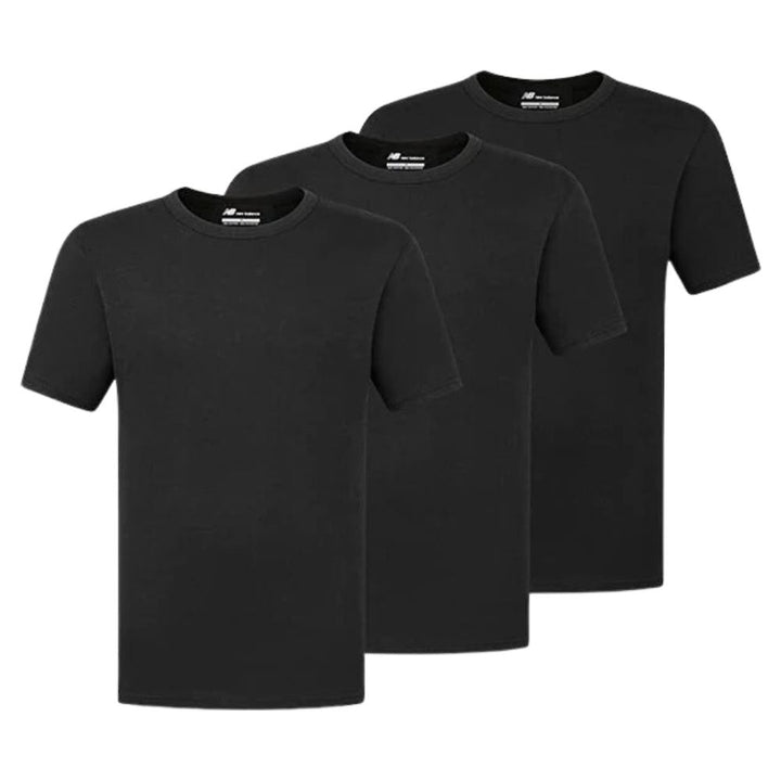 New Balance Men's Sports Crew Neck Short Sleeve (T-Shirt Style) Pullover, 3-Pack