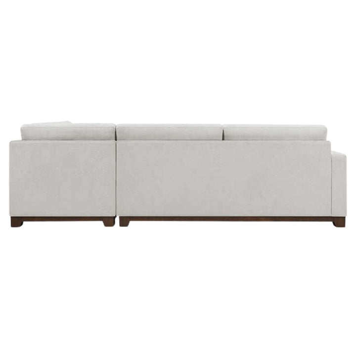 Thomasville - Three Piece Sectional Sofa with Storage Ottoman 