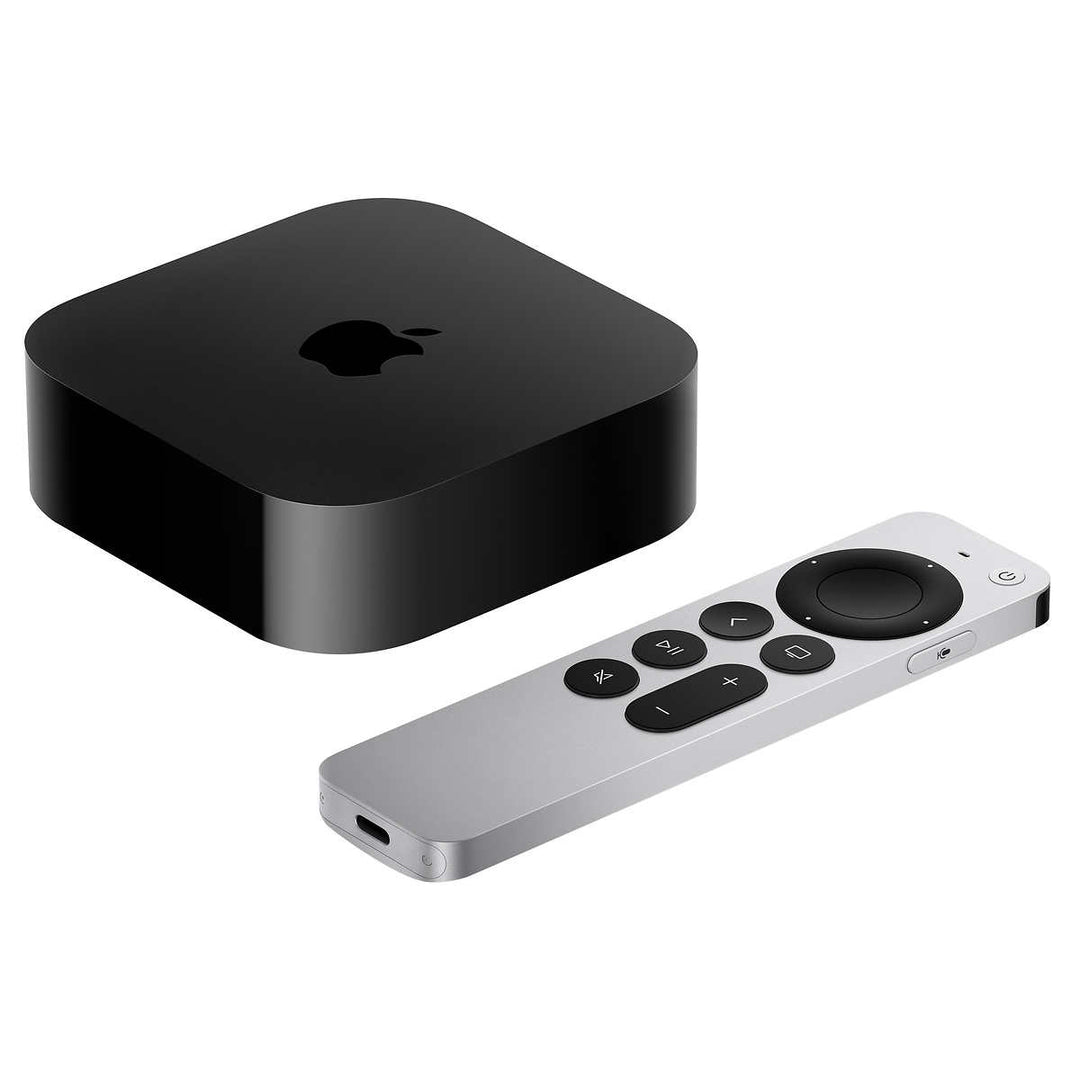 Apple - Apple TV 4K 128 Go avec Siri Remote