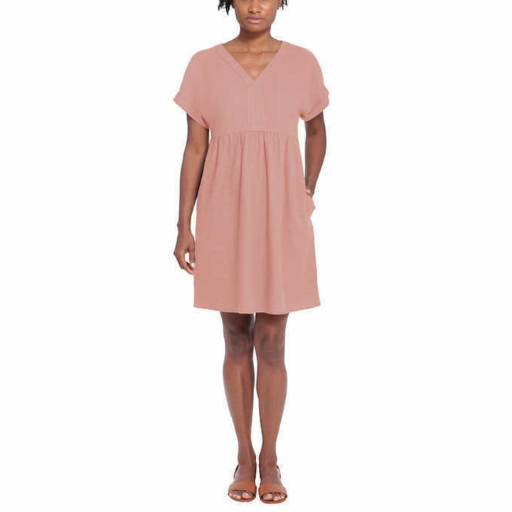 Briggs - Robe en lin mélangé