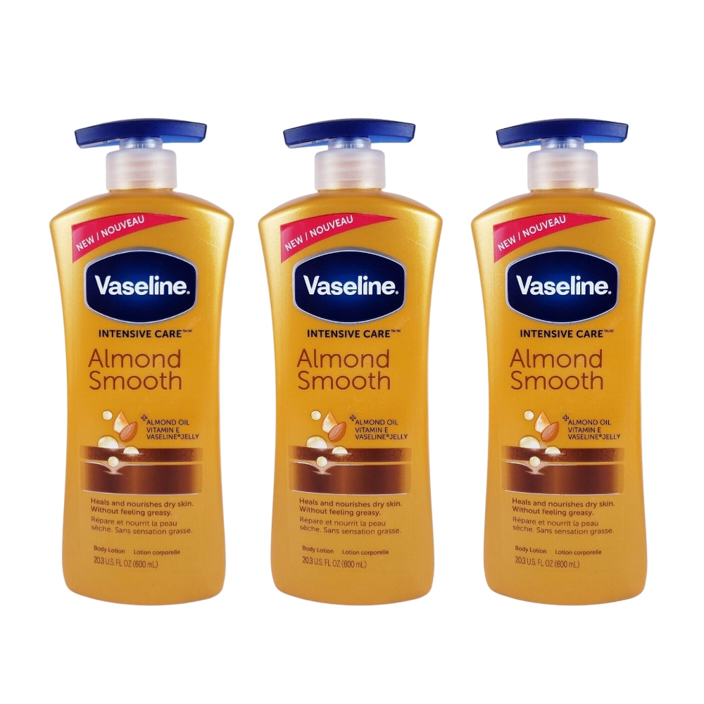 Vaseline - Lotion corporelle pour soins intensifs à l'amande