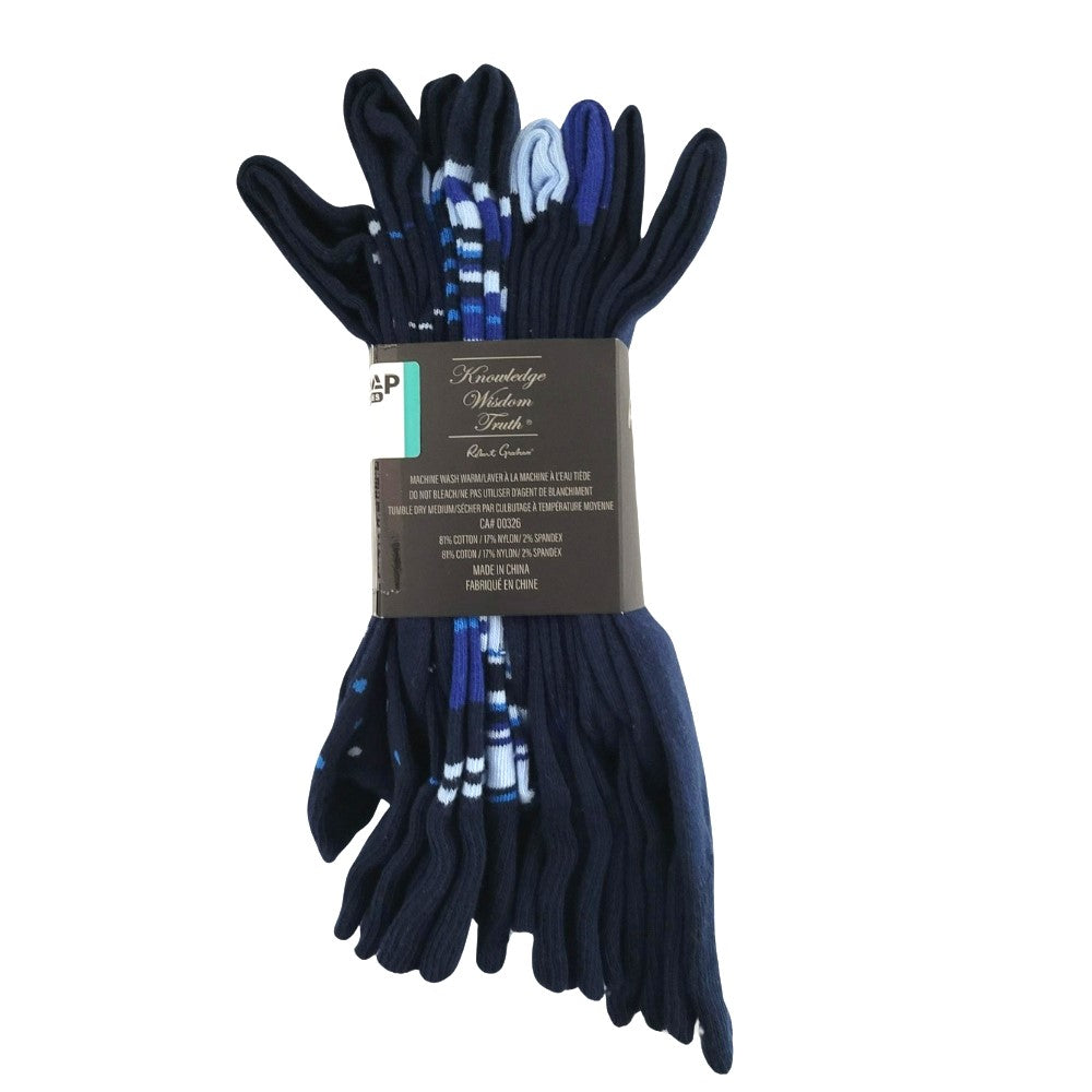 Robert Graham - Chaussettes, 8 paires pour hommes