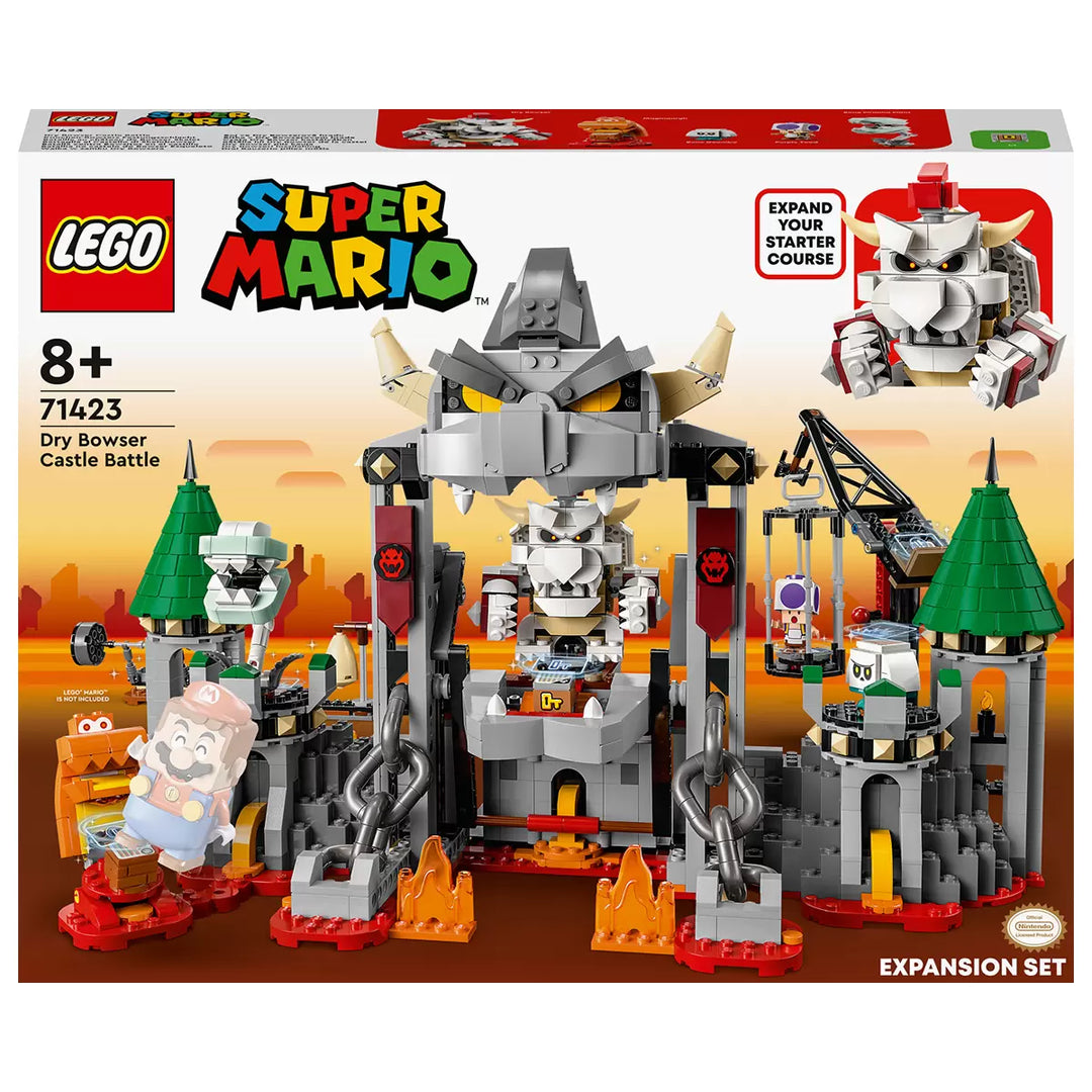 LEGO Dry Bowser Castle Battle Expansion Set 71423