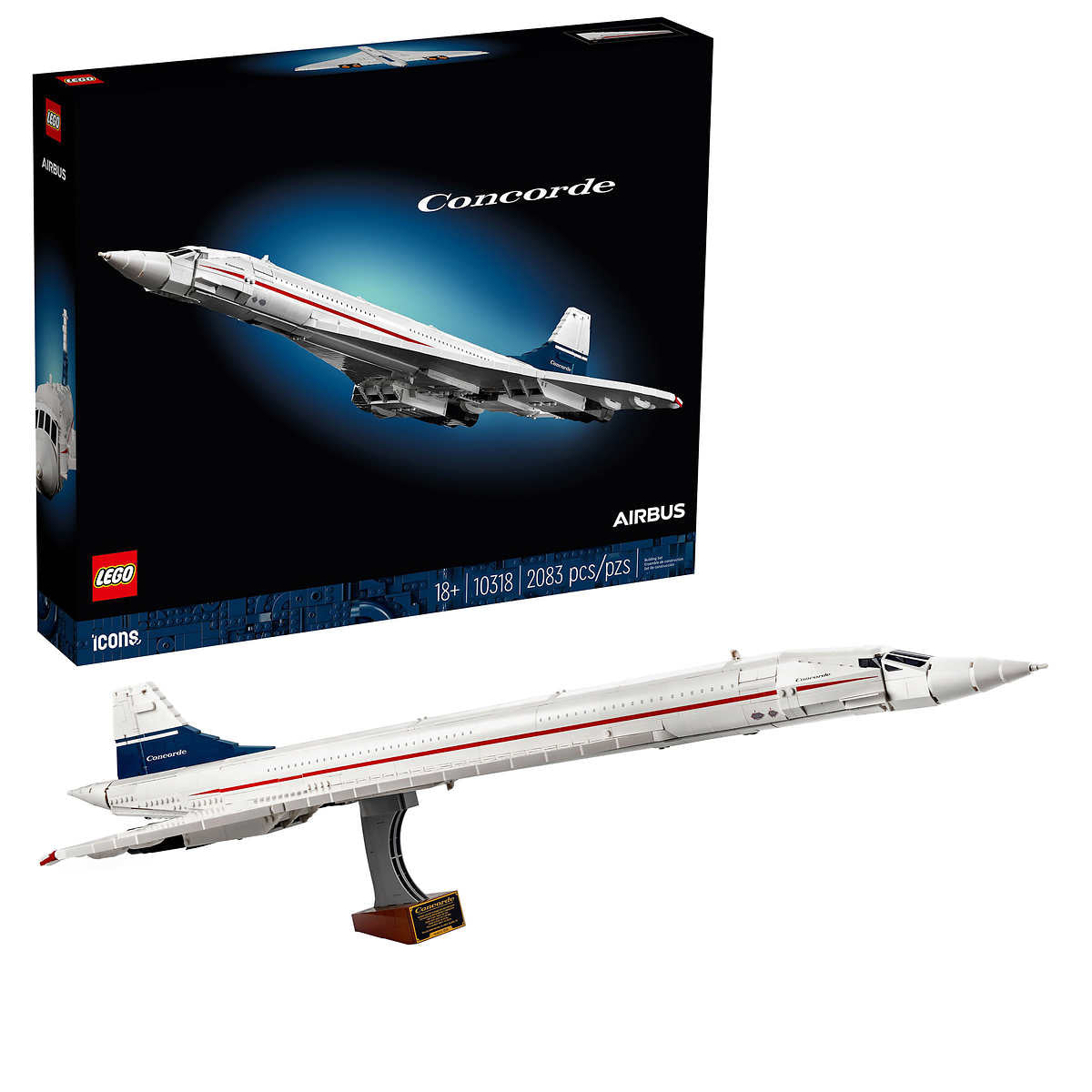 LEGO Icons Concorde 10318 – CHAP Aubaines