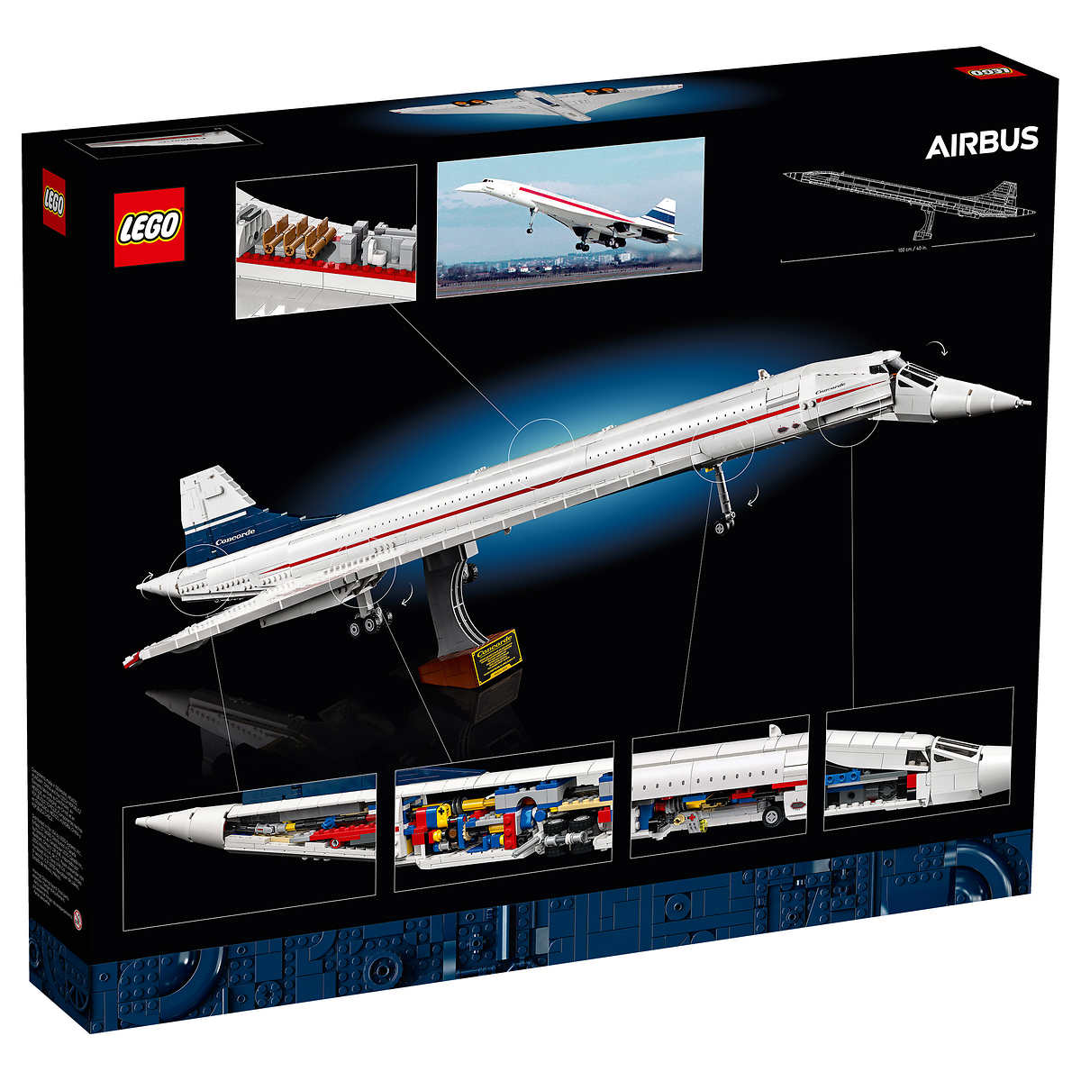 ヌーピー LEGO Icons Concorde 10318 – CHAP Aubaines