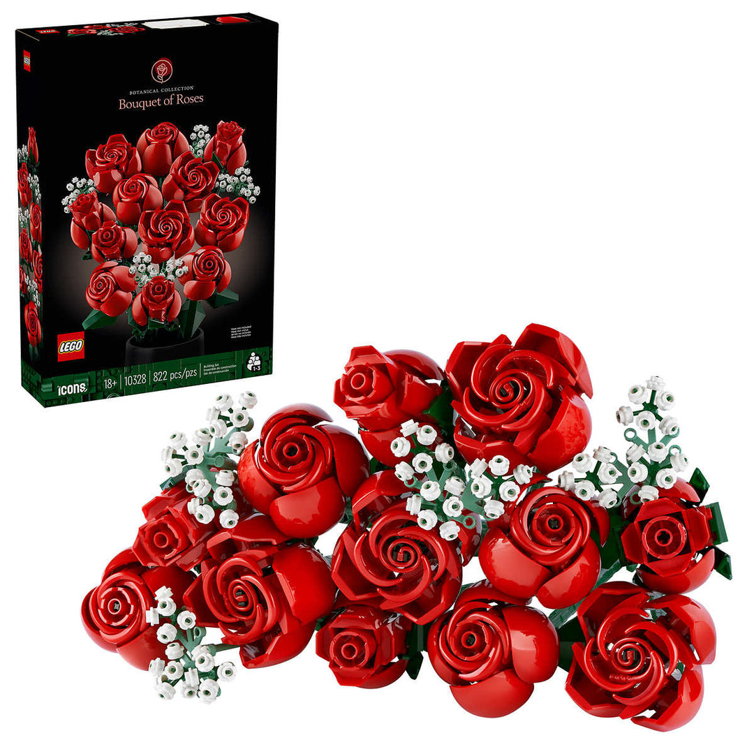 LEGO - Collection botanique bouquet de roses - 10328