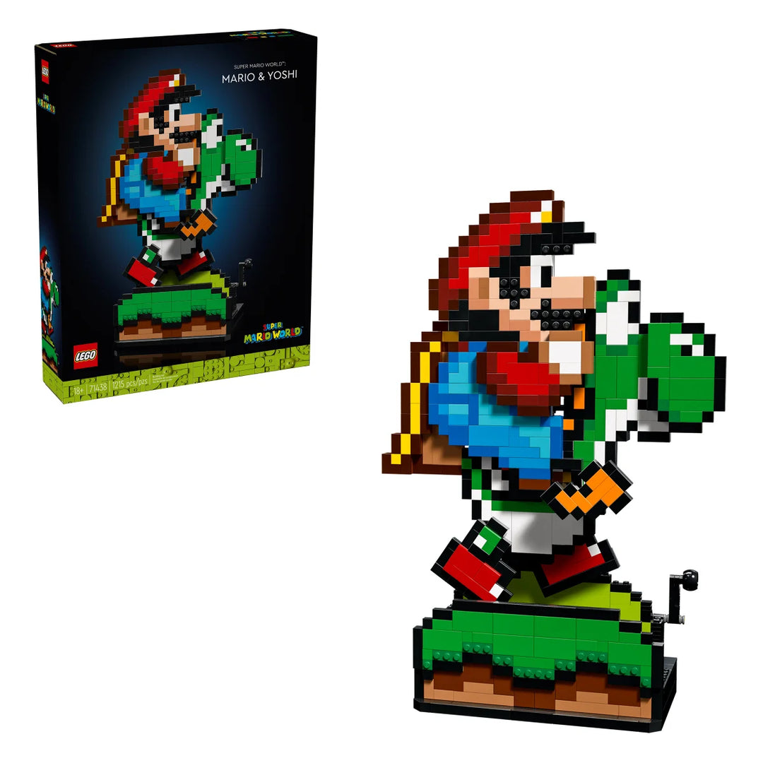 LEGO - Super Mario World : Figurine Mario et Yoshi Nintendo - 71438