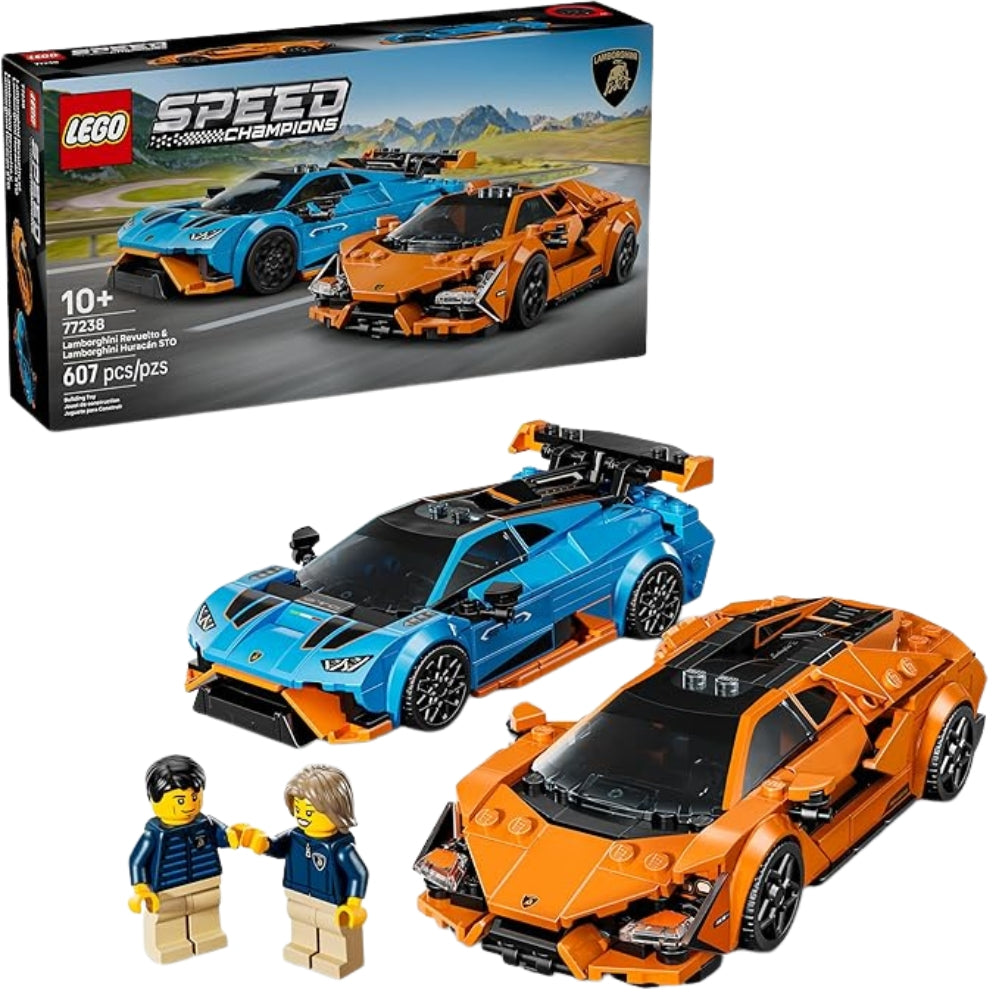 LEGO - Speed Champions Lamborghini Revuelto & Huracán STO – 77238