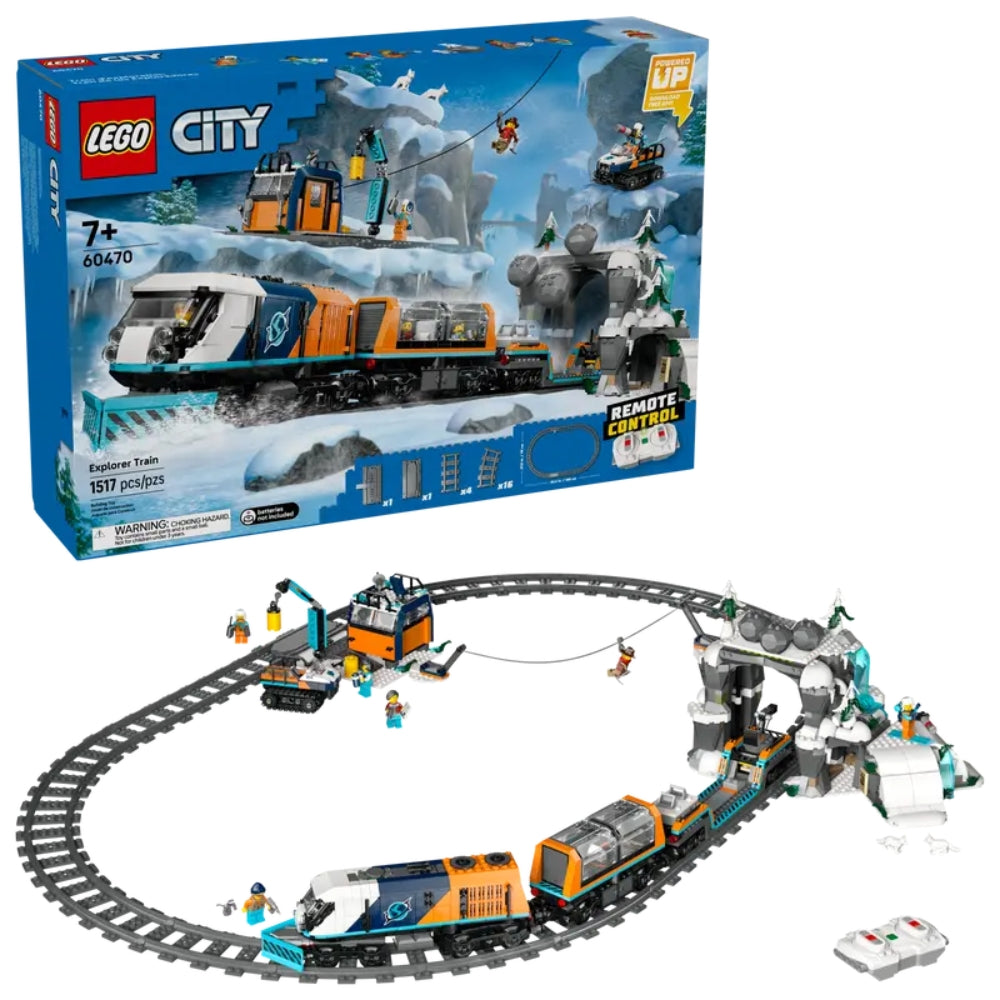 LEGO - Train Polar Express des explorateurs de l'Arctique - 60470