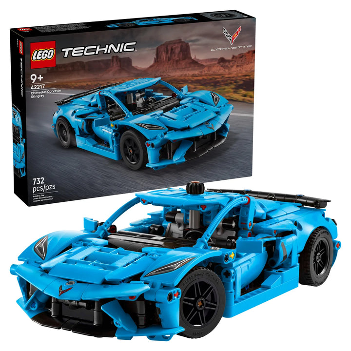 LEGO Technic Chevrolet Corvette Stingray Bleu 42217