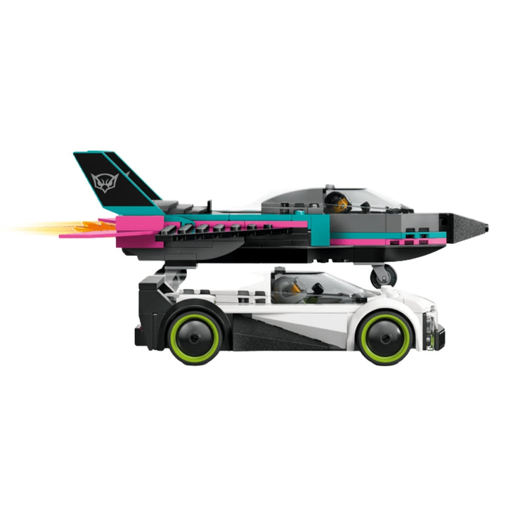 LEGO - L’avion à réaction contre la voiture - 60489