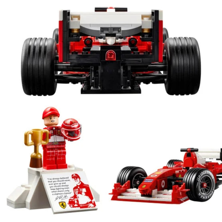 LEGO - Icons Ferrari F2004 and Michael Schumacher Miniature Car - 11375