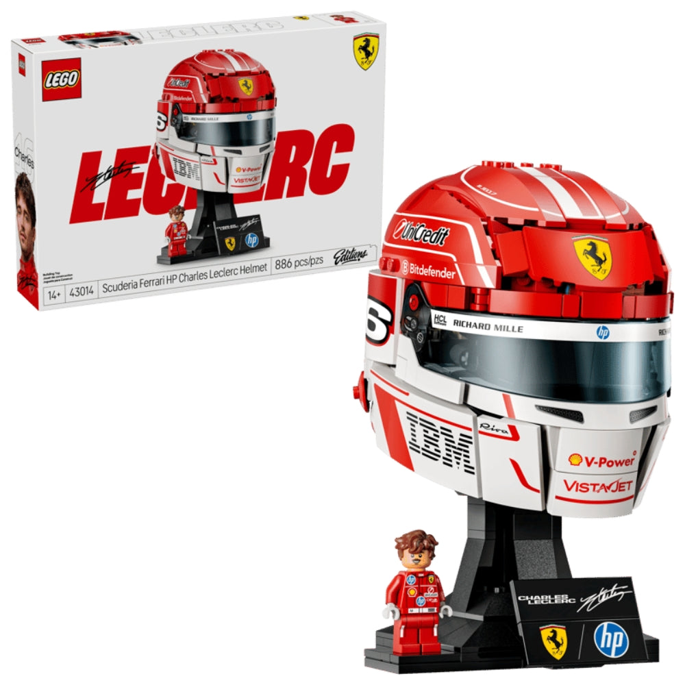 Lego - Casque Scuderia Ferrari HP Charles Leclerc - 43014