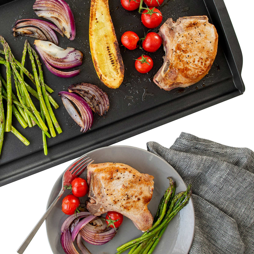Nordic Ware - High-Sided Two-Burner Grill