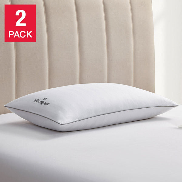 Beautyrest - Oreiller en plumes et duvet Platinum, paquet de 2