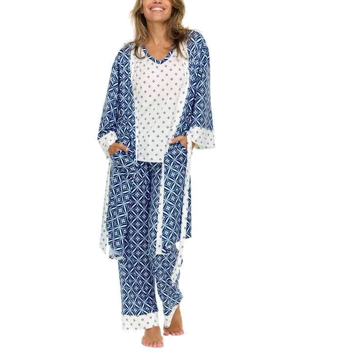 Flora Nikrooz 3-Piece Pajama Set