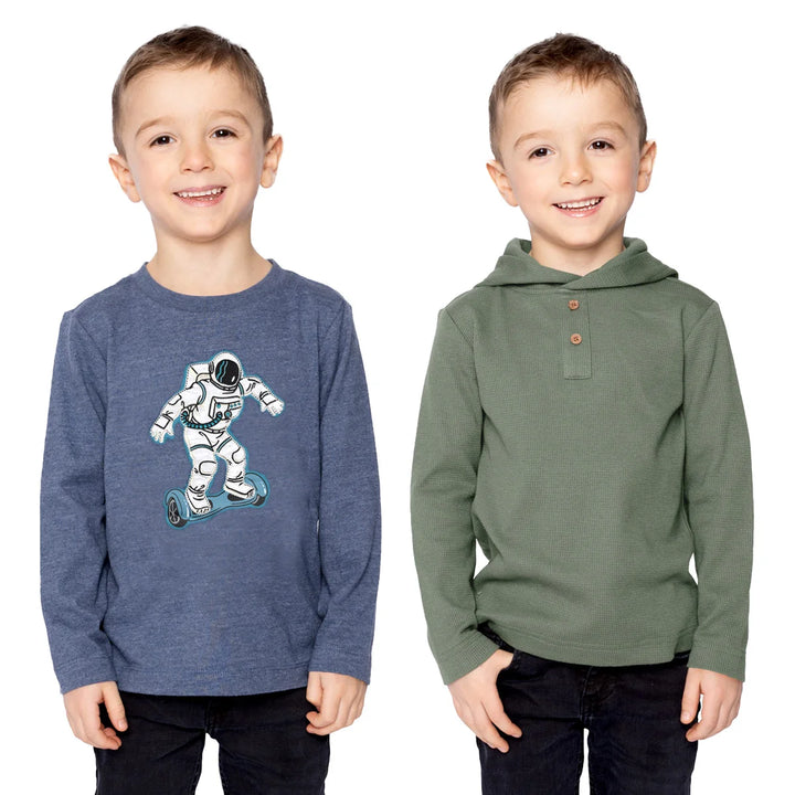 Pekkle - Ensemble chandail à manches longues pour enfants