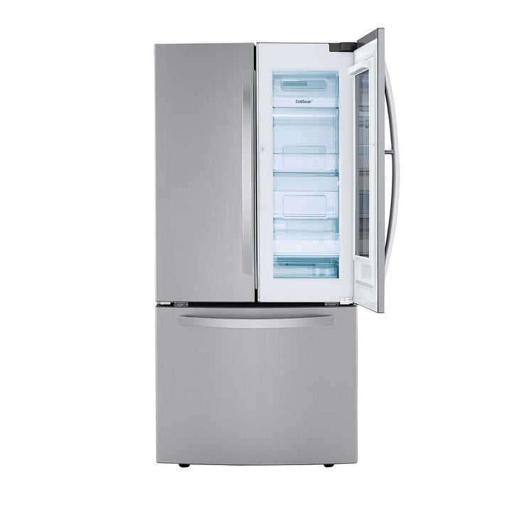LG - 33" French Door Refrigerator, 25 cu ft