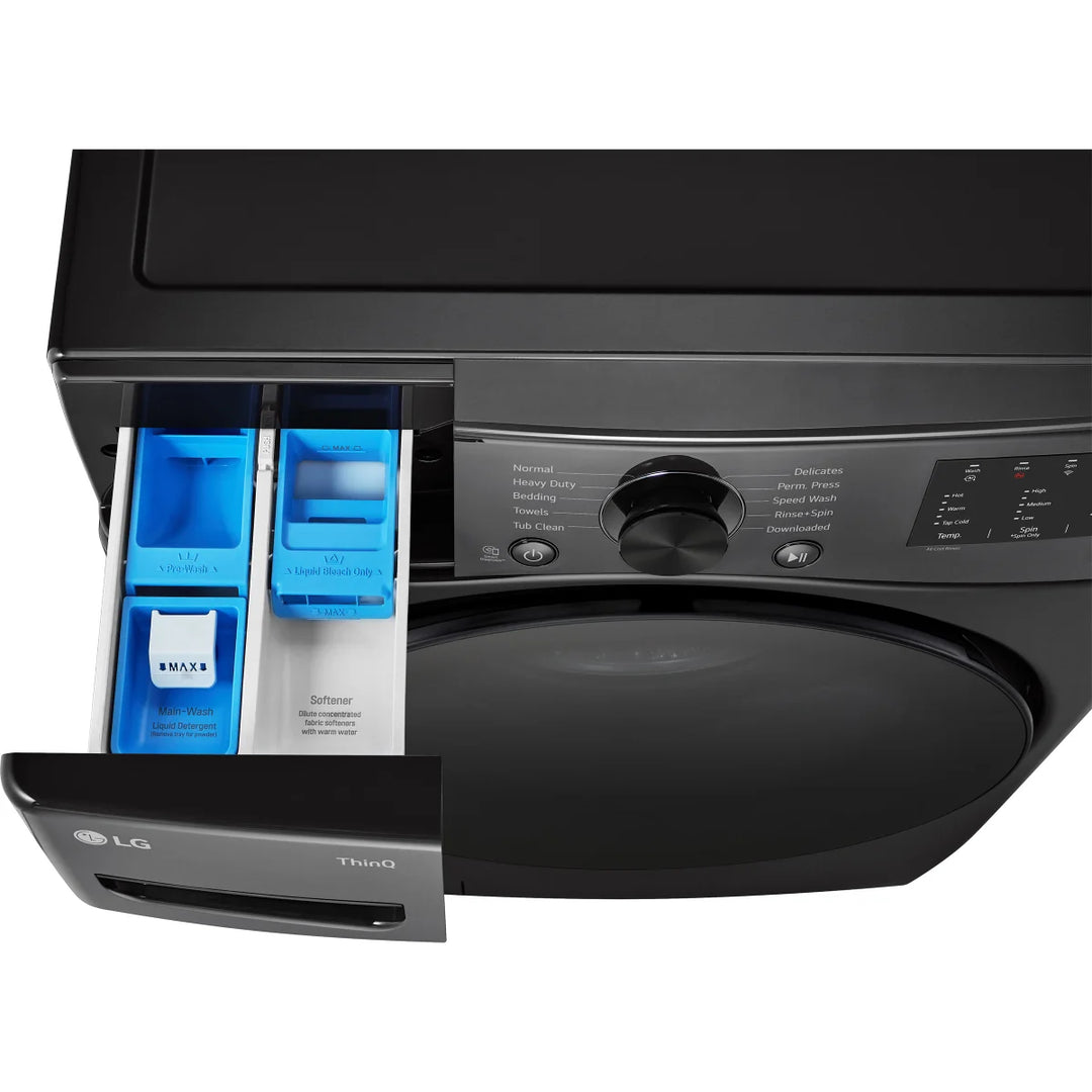 LG - 5.2 cu. ft. Smart Front Load Washer