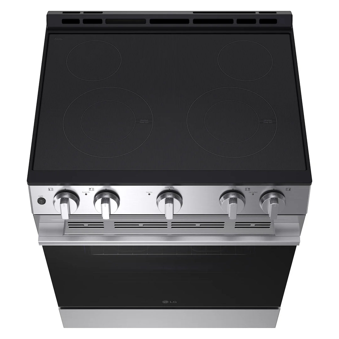 LG - Cuisinière électrique encastrable de 30 po et de 6,3 pi³