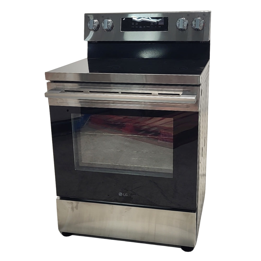 LG - 30 in Freestanding Electric Range, 6.3 cu ft