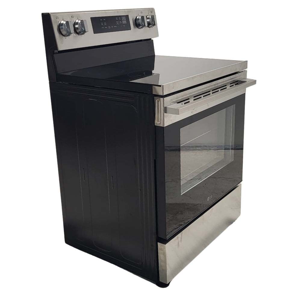 LG - 30 in Freestanding Electric Range, 6.3 cu ft