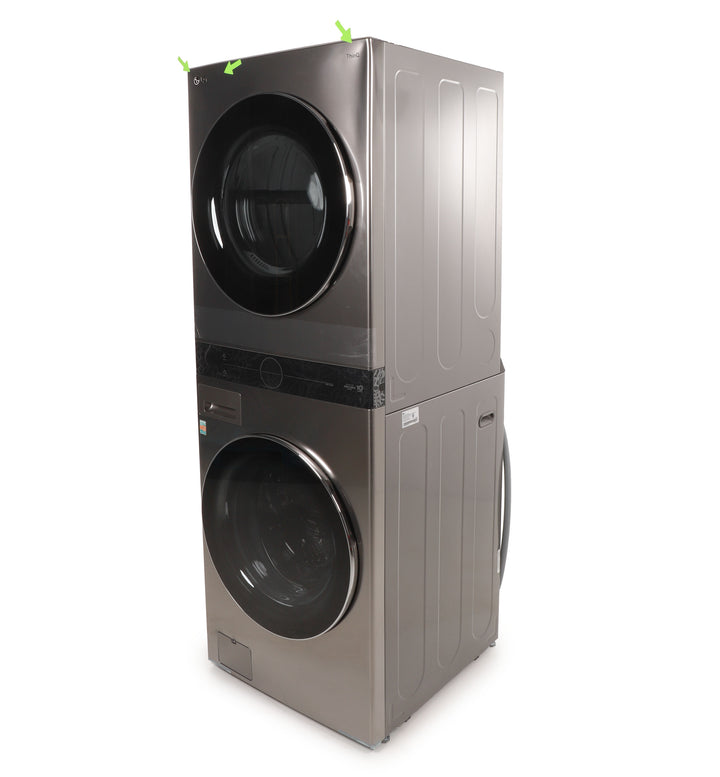 LG WashTower with 5.2 cu. ft. Washer and 7.4 cu. ft. Electric Dryer