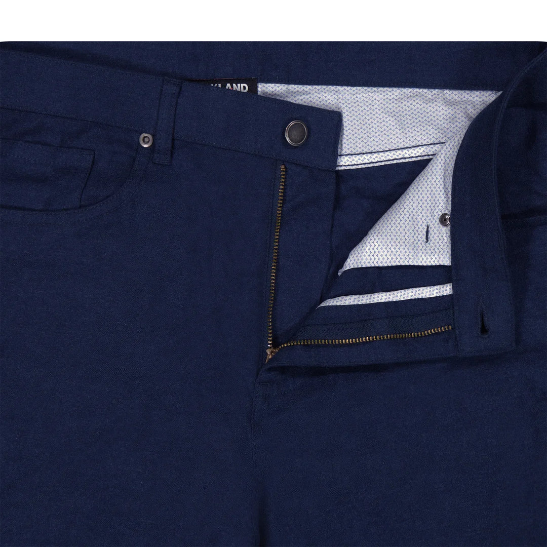 Kirkland Signature - Pantalon en coton brossé à cinq poches