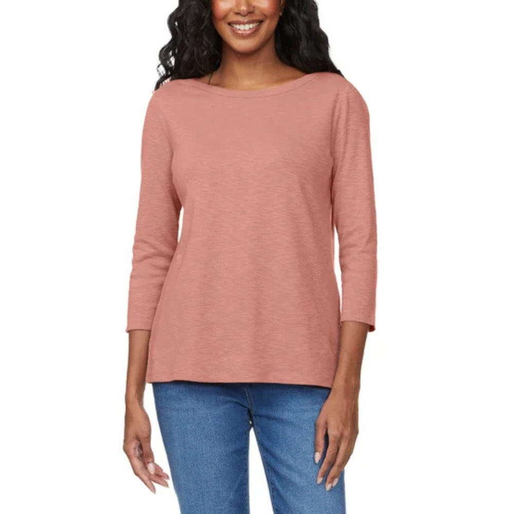 Kirkland Signature 3/4 Sleeve Slub Tee
