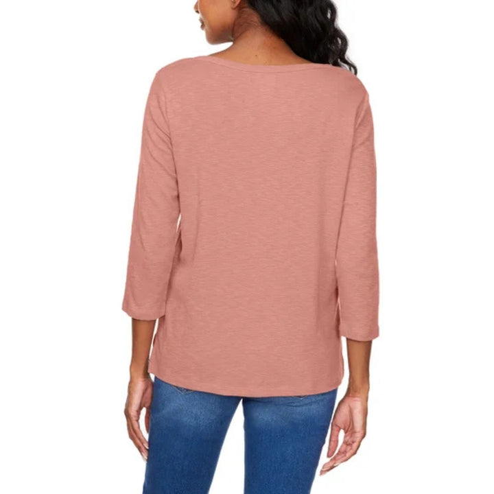 Kirkland Signature 3/4 Sleeve Slub Tee