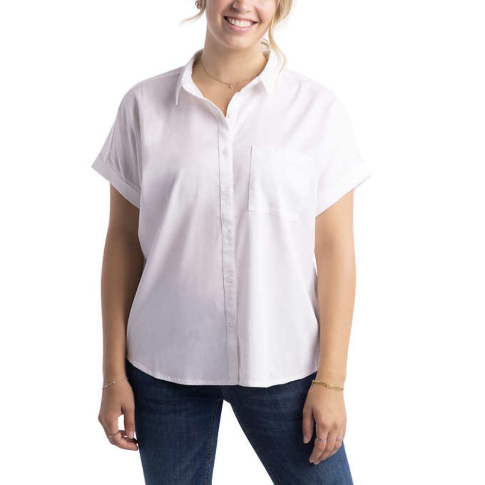 Como Vintage - Short Sleeve Blouse