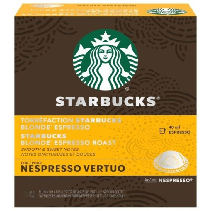 Starbucks - Capsules de café Vertuo Line par Nespresso