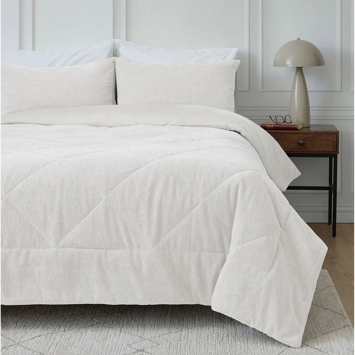 Roots Home – Ensemble de douillette en velours côtelé, 3 pièces