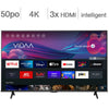 Hisense - Téléviseur LCD DEL 4K UHD classe 50 po - série A6KV