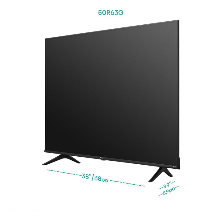 Hisense - Téléviseur 50" Roku 4K ULTRA HD